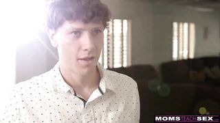 Moms Teach Sex - Step Moms BFF "Oh my god, he has a boner!" S15:E10 - 4 image