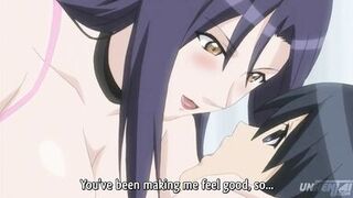 Busty School Nurse Fucks her Inexperienced Patient - Hentai Uncensored [Subtitled]