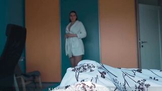 Don't cum twice inside Stepmom! Busty Stepmommy fucked by step son when husband not home