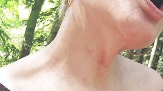Mature Milf Looking for a stranger in the woods to suck and jerk him off thoroughly until he cums in my mouth - 11 image