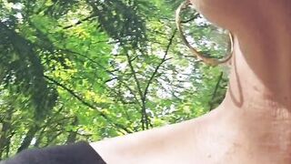 Mature Milf Looking for a stranger in the woods to suck and jerk him off thoroughly until he cums in my mouth - 5 image