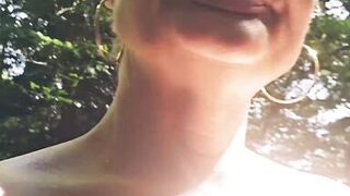 Mature Milf Looking for a stranger in the woods to suck and jerk him off thoroughly until he cums in my mouth - 9 image