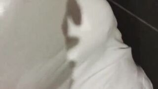 Milf squirt with roped boobs - 15 image