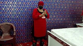 Big Boobs Desi Aunty Sex With Large Dildo