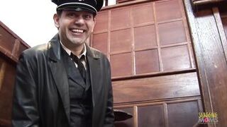 Two playful milfs are mad for anal sex and they do it while in a foursome