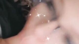 Got my big tits out and sucking cock - 14 image