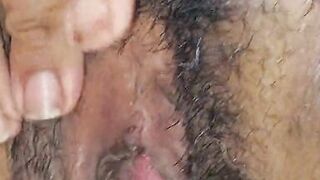 concentrating on her pussy while I fuck her