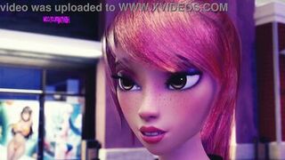 !!OMG!! You Crushed My Ass and Pussy // Exclusive Teen vs Teen All In Fuck // Animation 3D Sex - 10 image