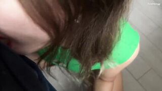 ANAL. Sexy MILF tries to stretch her tight asshole. - 7 image