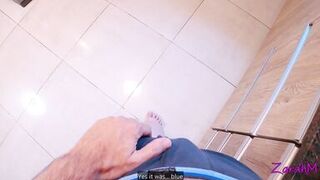 My stepmom helped me cum inside her booty when I took viagra by mistake