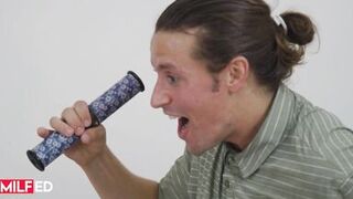 Milfed - Piper Walks Around Her Abode And Finds Zerella Skies & Her BF Getting Busy In The Bedroom