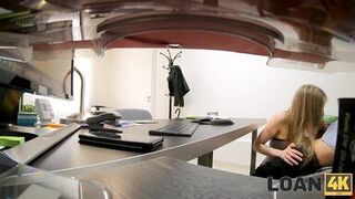 LOAN4K. Golden-Haired woman feels extreme wish to do it with the creditor