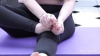 AuntJudys - Breasty 45yo Housewife Nel's Sexy Workout