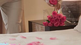 FamilyXXX - Overspread Mother I'd Like To Fuck Stepmoms Large Mangos With Creamy Valentine Cum (Katy Jayne) - 2 image
