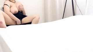 Neighbour Says Don't Touch Me Sit And See Me Whilst I Finger My Love Tunnel, Neighbour Wife