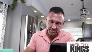 Blond & Breasty mother I'd like to fuck acquire her booty filled with cock