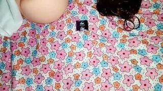 When my stepdaughter walks around the room with her provocative dental floss it warms my dick and convinces me to fuck out of a fucking-rubber all night