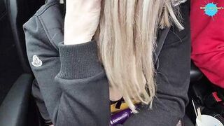 Wife bonks Herself in car as I drive