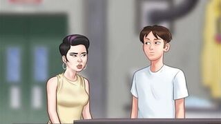 Summertime Saga - Gorgeous Russian woman has fantastic sex with a biggest cock (Khadne)