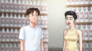 Summertime Saga - Gorgeous Russian woman has fantastic sex with a biggest cock (Khadne) - 9 image