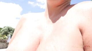 AuntJudysXXX - Your Breasty Stepmom Devon Breeze catches u watching her Slender Dipping