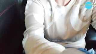 Fingering My vagina in the car - 7 image