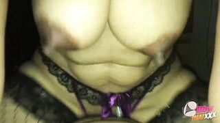 Oriental Stepmom in Sexy Underware Craves To Screwed Hard With Fortunate Dude