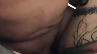 Desperate for cock, she is ridden by a terrible cock and does not stop ending up like a bitch