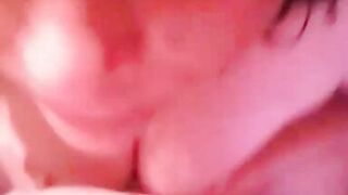 Step Mom Sucks Cock, Get It Fucked and Get Cum on Boobs - 11 image