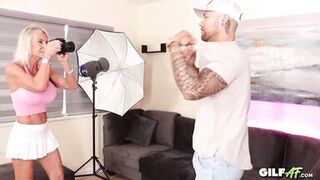 Massive Boobs Hot GILF Fucks Hard - GilfAF Angel Summer - 4 image