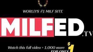 Amateur Mom Joins Tinder - MILFED