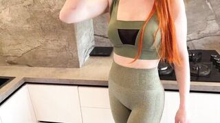 Brazenly Seduced and Fucked His Stepmother While Stepfather Was Away - Russian Amateur with Conversations and English Subtitles