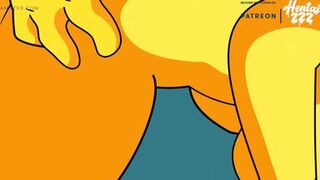 HOMER AND MARGE CREAMPIE CARTOON PORN VIDEO