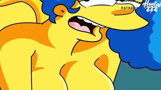 HOMER AND MARGE CREAMPIE CARTOON PORN VIDEO
