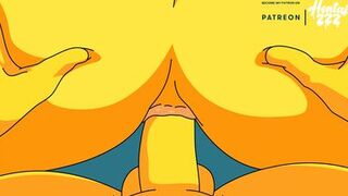 HOMER AND MARGE CREAMPIE CARTOON PORN VIDEO