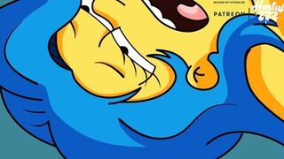 HOMER AND MARGE CREAMPIE CARTOON PORN VIDEO