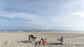 Getting a dick in her ass in front of everyone was the last thing she expected while lying on a public beach... - 14 image