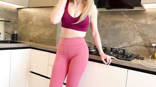 Busty Mom Of A Friend Lured Me To Herself And Brazenly Fucked Me - Russian Amateur With Conversations And English Subtitles