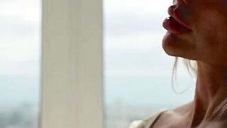 Caught his stepmother admiring her boobs