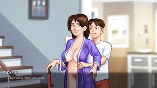 Joyboygames's Massive Cock Bounces Over & Fucks Busty House Milf Summertime Saga - 3 image