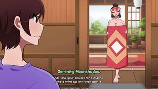Stepmom Bubbles & Babes parody with a curvy MILF in yoga pants - Big tits and ass animation - 11 image