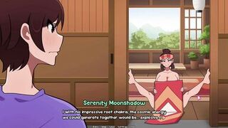 Stepmom Bubbles & Babes parody with a curvy MILF in yoga pants - Big tits and ass animation - 15 image