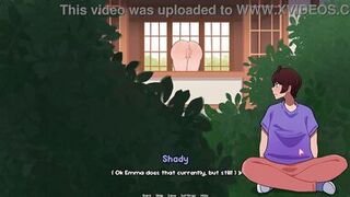 Stepmom Bubbles & Babes parody with a curvy MILF in yoga pants - Big tits and ass animation - 8 image