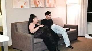 Watch Texas MILF Pov go wild on Twitter with Goddess X's homemade POV blowjob and wet pussy action - 2 image