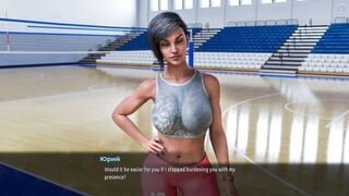 Ebony MILF in Sunville 2, Part 66: A wild ride with a hung teacher, a slutty college girl, and a creamy load - 10 image