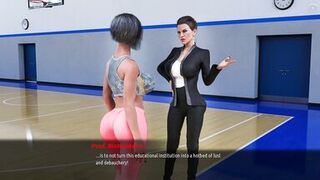 Ebony MILF in Sunville 2, Part 66: A wild ride with a hung teacher, a slutty college girl, and a creamy load - 14 image