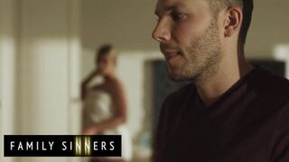 Rachael Cavalli and Codey Steele engage in hot threesome with son-in-law's throbbing cock