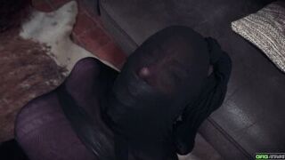Watch MILF Amora bound and gagged in bondage by Jeff Gag's tape - 15 image
