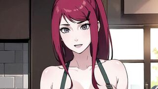 Watch Kushina's tight MILF pussy get stretched by new riding technique - JOI Hentai - 2 image