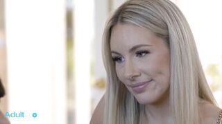 Bunny Madison gets her tight pussy pounded while she spoon and handjobs her stepson's big cock - 3 image